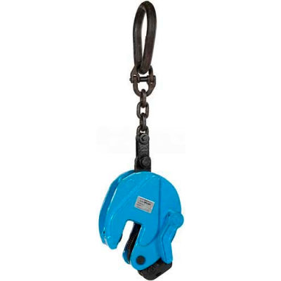 Vertical Plate Clamp with Chain Lifting Attachment CPC-80 6600 Lb. Cap.