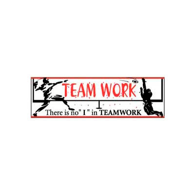Banner, There is no "I" in Teamwork 3ft x 10ft