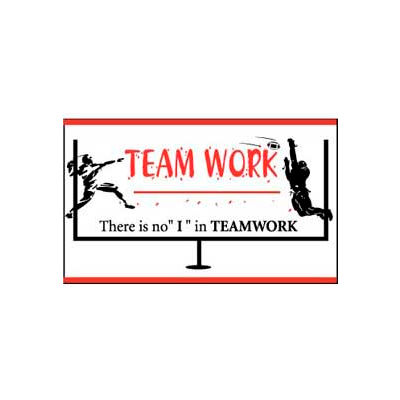 Banner, There is no "I" in Teamwork, 3ft x 5ft
