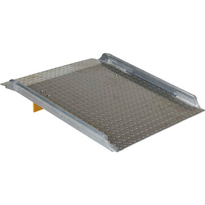 Aluminum Hand Truck Dock Plate AHTD-3048 30" x 48" 800 Lb. Cap.