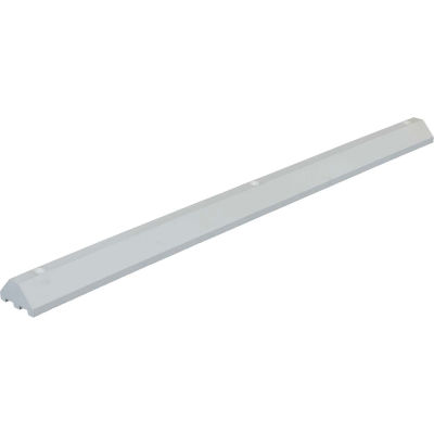 Lightweight Recycled Plastic Car Stop, 72"L x 6"W x 3-1/4"H, White