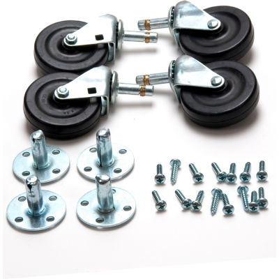 Powr-Flite® 1/4 HP Axial Floor Dryer Caster Kit (Set Of 4) - PDF5C