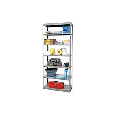 Hallowell Steel Shelving 20 Ga 36"Wx12"Dx87"H Open Clip Style 7 Shelf