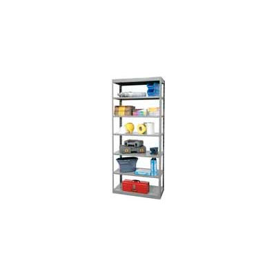 Hallowell Steel Shelving 48"Wx12"Dx87"H Open Clip Style 7 Shelf