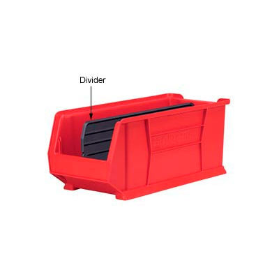 Akro-Mils Length Divider 40287 For 30287/30288 Stacking Bins, Price Per Pkg of 6