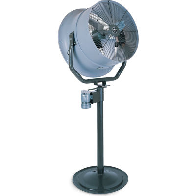 Jetaire® 24 Inch Pedestal Fan w/ Poly Housing 1/2 HP, 230V, 3PH, 5600 CFM
