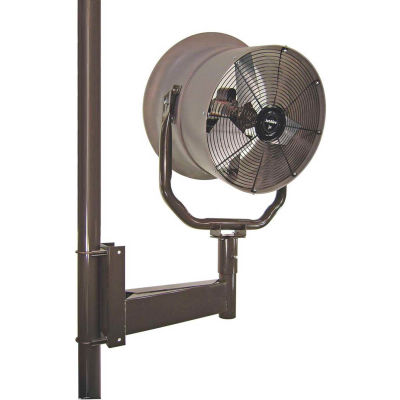 Jetaire® 30 Inch Oscillating Horizontal Mount Fan w/ Poly Housing 1/2 HP, 460V, 3PH, 7900 CFM