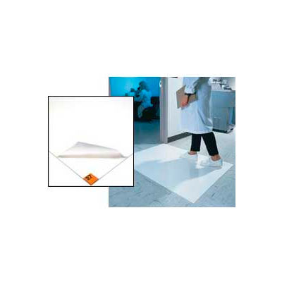 Wearwell® Clean Room Mat 2' x 3.75' White
