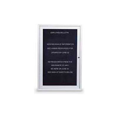 United Visual Products One-Door Indoor Letter Board - 18"W x 24"H
