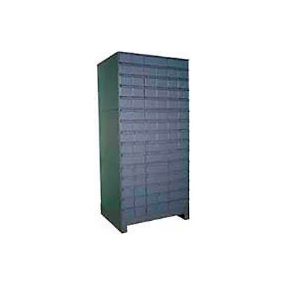 Durham Steel Drawer Cabinet 029-95 - With 90 Drawers 34"W x 17-1/4"D x 69-1/8"H