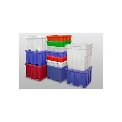 MODRoto Bulk Container With Lid P333 - 44x44x44 Green
