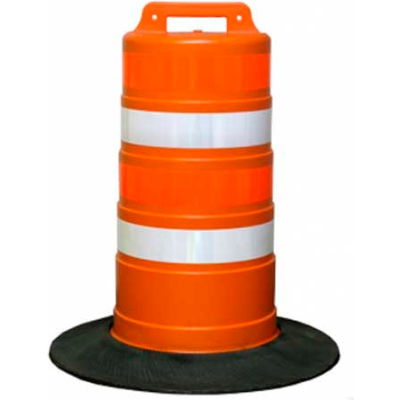 Plastic Safety Drum With Engineer Sheeting And Tire Ring