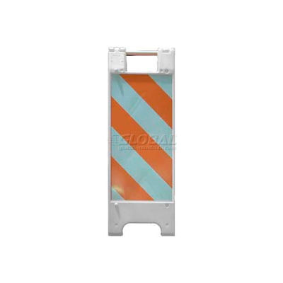 Minicade Barricade Sign Stand 36"H With 2 Panel 2 Sheetings