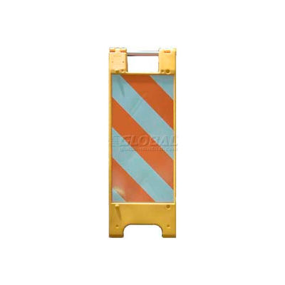 Minicade Barricade Sign Stand 36"H With 2 Panel 2 Sheetings