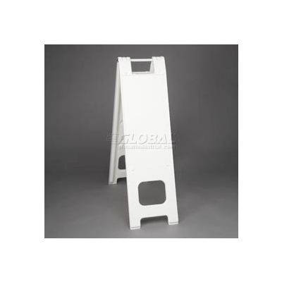 Narrowcade Barricade Sign Stand 45" H With 2 Panels No Sheeting - Pkg Qty 2