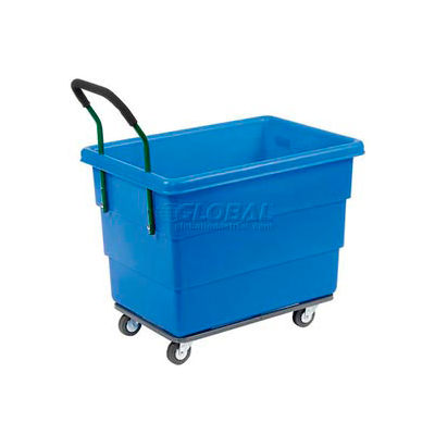 Ergonomic Push Handle for Dandux Plastic Box Trucks - Factory Installed Only