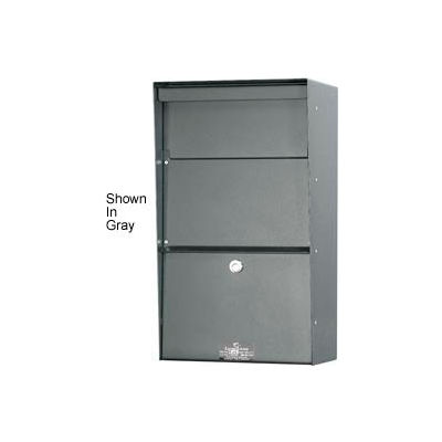 Jayco Wall Mount Vertical Stainless Letter Locker Mailbox