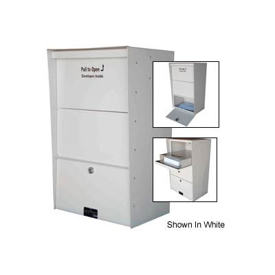 Jayco Wall Mount X-Large Stainless Letter Locker Mailbox