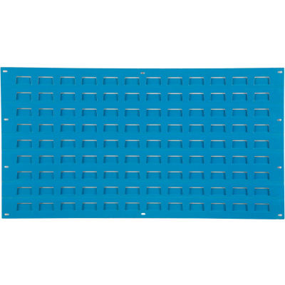 Global Industrial Steel Louver Panel, 36"W, Blue