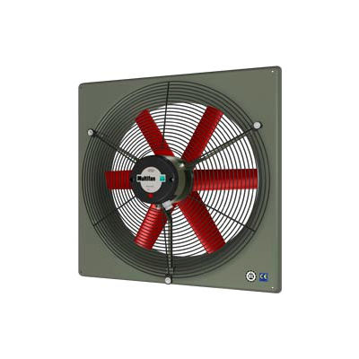 Multifan Panel Agricultural Fan 20" Diameter Three Phase 240/460v With Grill