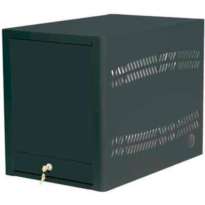 Datum Laptop Depot Storage and Charging Cabinet, 5-Device Capacity, Black