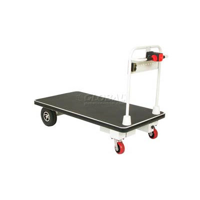 Wesco® Self-Propelled Battery Powered Platform Truck 272416 30x60 1100 Lb.