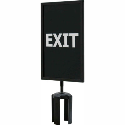 Queueway Acrylic Sign - Exit 7X11" (Double Side)
