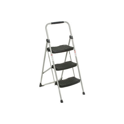 Werner 3 Step Steel Folding Step Ladder 225 lb. Cap - 223-6