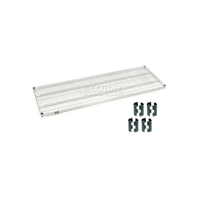 Nexel® S2472C Chrome Wire Shelf 72"W x 24"D