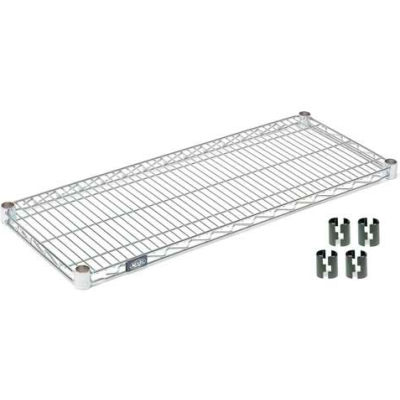 Nexel® S1430C Chrome Wire Shelf 30"W x 14"D