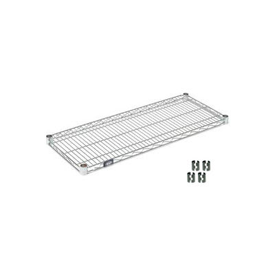 Nexel® S1824C Chrome Wire Shelf 24"W x 18"D