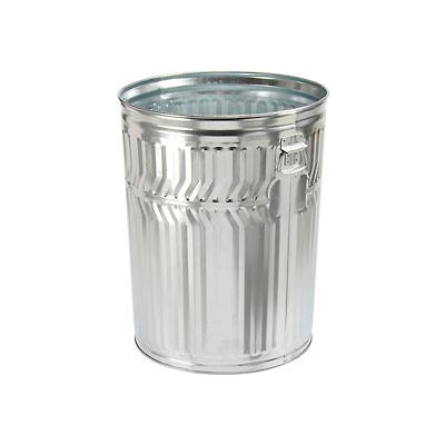 Galvanized Garbage Can - 32 Gallon Commercial Duty - WCD32C