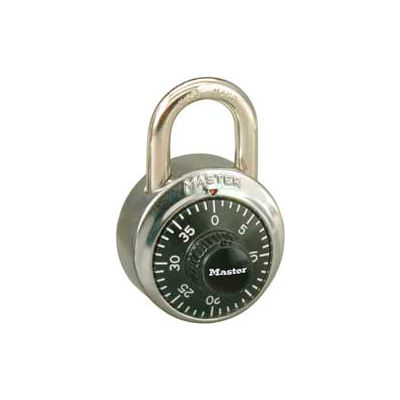 Master Lock® No. 1502 Combination Padlock 3/4" Shackle - Pkg Qty 5
