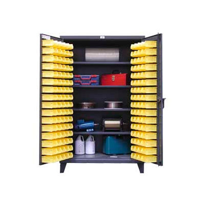 Strong Hold® Heavy Duty Bin Cabinet 36-BS-244 - With 94 Bins 36x24x78
