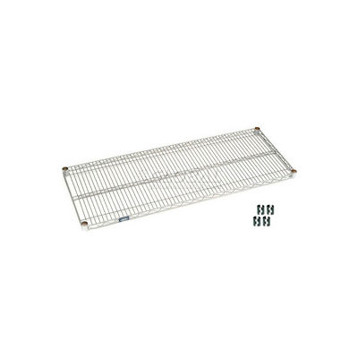 Nexel® S2448S Stainless Steel Wire Shelf 48"W x 24"D