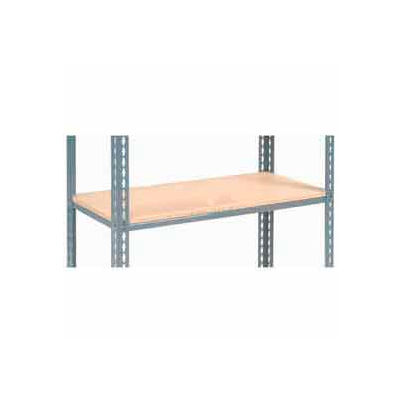 Global Industrial™ Additional Shelf Level Boltless Wood Deck 48"W x 24"L - Gray