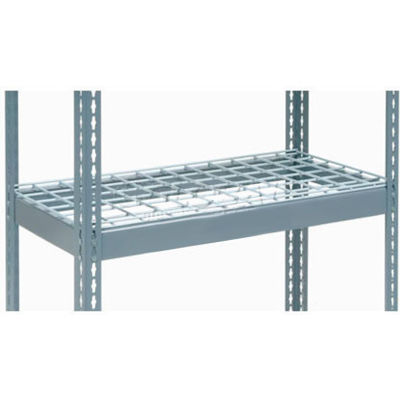 Global Industrial™ Additional Shelf Level Boltless Wire Deck 36"Wx18"D, 1500 lbs. Capacity, GRY