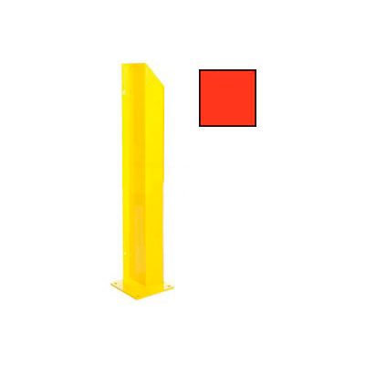 Heavy Duty Door Track Protector 24" Left Orange
