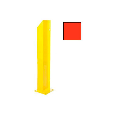 Heavy Duty Door Track Protector 24" Right Orange
