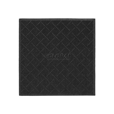 Enviro Plus Diamond Weave Entrance Mat 3/8" Thick 4' x 10' Black