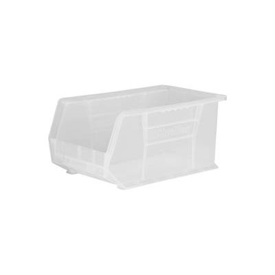 Akro-Mils AkroBin® Plastic Stacking Bin 30240SCLAR - 8-1/4"W x 14-3/4"D x 7"H Clear - Pkg Qty 12