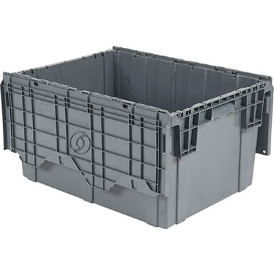 ORBIS Flipak® Distribution Container FP403 - 27-7/8 x 20-5/8 x 15-5/16 Gray