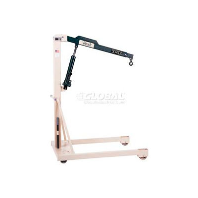 Beech Engineering Premium Hydraulic Floor Crane B-1000 1000 Lb. Capacity