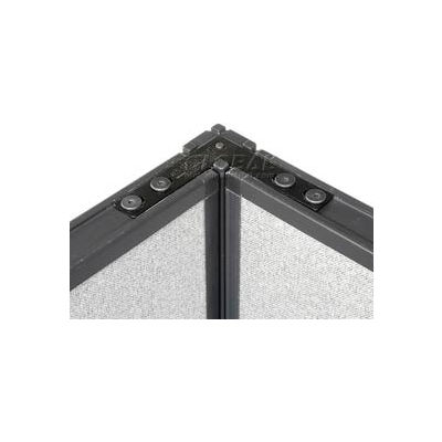 Interion® Corner 90 Degree Connector Kit For 64" H Raceway Panel Without Cable