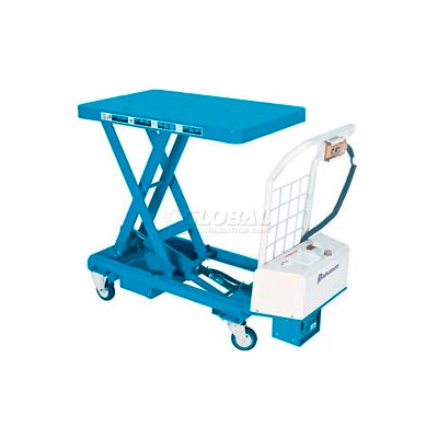 Bishamon® MobiLift™ Battery Powered Scissor Lift Table BX-50B 1100 Lb. Capacity