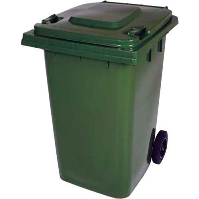 Mobile Trash Can - 95 Gallon Green - TH-95-GRN