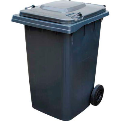 Mobile Trash Can - 95 Gallon Gray - TH-95-GY