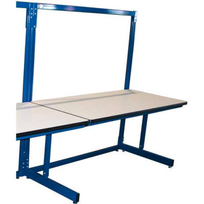 Pro-Line 60 x 30 B6030SAPL Basic Single Sided Add-On Workbench Unit - Standard Laminate Top