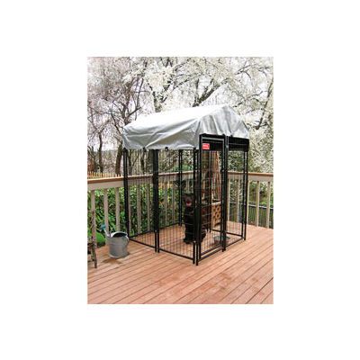 the lucky dog uptown welded wire kennel