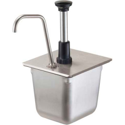 Server 83400, Stainless Steel Pump For a 1/6-Size Steam Table Pan